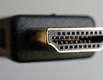 HDMI male cable plug